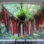 Handmade Burlap Multi Color Rag Tie Tattered Garland Banner