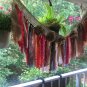 Handmade Burlap Multi Color Rag Tie Tattered Garland Banner