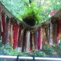 Handmade Burlap Multi Color Rag Tie Tattered Garland Banner