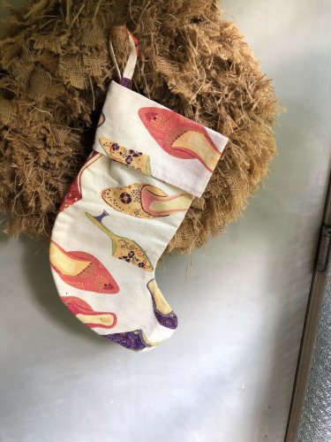 Everyday Fully Lined Decorative Stocking With Cuff