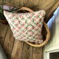 Decorative Pink/White /Grey Throw Pillow Cover 20"x 20"