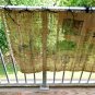 Upcycled Coffee Beans Bag Primitive Valance/Shade/ Table Runner/PrivacyCurtain