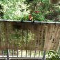 Upcycled Coffee Beans Bag Primitive Valance/Shade/ Table Runner/PrivacyCurtain