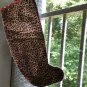 Everyday Decorative Animal Print Stocking/Wall Hanging