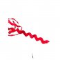 2 yds 1  1/4” red ric rac trim