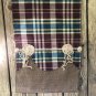 Table Runner Plaid/Burlap  64&acirc;��x14&acirc;��