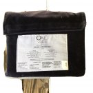 O&O By Olivia & Oliver Velvet-Twill Duvet Cover Set, Navy (TWIN)