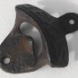 Texas Bottle Opener Rustic Cast Iron Wall Mount Lone Star State Man Cave Beer