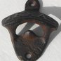 Texas Bottle Opener Rustic Cast Iron Wall Mount Lone Star State Man Cave Beer