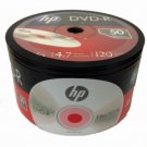 500-Pack 16X HP Logo Blank DVD-R DVDR Recordable Disc Media 4.7GB Shrink Wrapped
