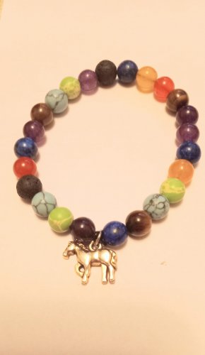 hORSE BEADED BRACELET