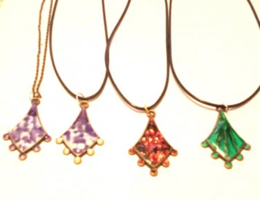 Baked Beaded Necklaces