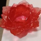 Large Resin Candle Holders, Red or Brown