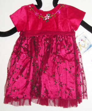 Two Turtle Doves by Sweet Potatoes Baby Girls Boutique Dress Size 24M New NWT