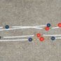 TWO Vintage Patriotic Big Beaded Necklace