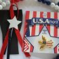 3 pc Patriotic Jewelry Set for July Forth