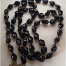 Vintage 1975 Sarah Cov. Holiday Blk Necklace