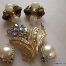 Vintage Crafter’s Lot Jewelry, Coro Brooch