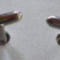 Vintage Art Deco Men’s Cuff Links with Etched Design