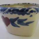 HERITAGE POTTERY Blue Sponge ware