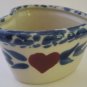HERITAGE POTTERY Blue Sponge ware
