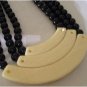 Vintage Stylish & Bold 3 Strand Necklace