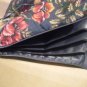 Elegant Cloth and Silk Flower Cosmetic Make up Bag
