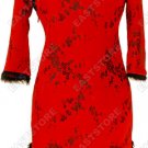 Plum Blossom Mid-length Cheongsam(Quilted)