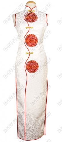 Oriental Dragon Brocade Cheongsam