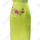 Stunning Phoenix Embroidery Silk Cheongsam
