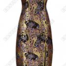 Floral Brocade Wedding Dress