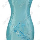 Unique Plum Blossom Embroidered Knee-Length Dress