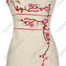 Plum Blossom Embroidered Silk Cheongsam