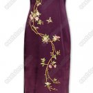 Stunning Tao Hua Embroidered Silk Cheongsam