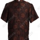Longevity Pattern Silk Crepe Shirt