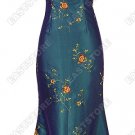 Unique Floral Embroidered Fishtail Dress