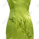 Unique Plum Blossom Embroidery Knee-Length Dress