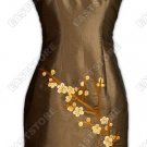 Chic Plum Blossom Embroidered Dress