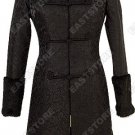 Fur-Decorated Dragon Brocade Coat(Quilted)