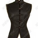 Plain Silk Crape Vest(Quilted)