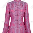 Silk Double-Fishes Pattern Jacket