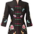 Graceful Butterfly Embroidery Jacket