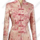 Prosperous Peony Patterned Brocade Jacket