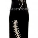 Noble Phoenix Feather Embroidery Silk Dress