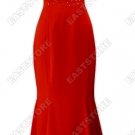 Beads Ironed Silk Wedding Dress