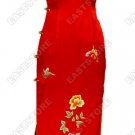 Traditional Die Wu Embroidered Silk Cheongsam