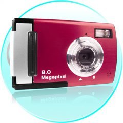 Quality Beginners Digital Camera - 5.0M Pixel CMOS Sensor