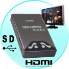 Portable SATA 2.5 HDD Multimedia Enclosure