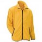 Maxam® Mountain Yellow 100% Polyester Fleece Jacket (Medium)