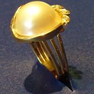Pearl and Gold Ring